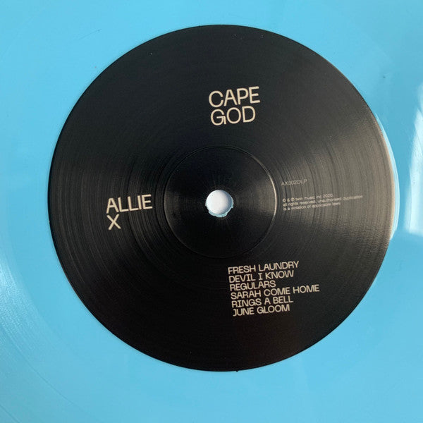 Allie X : Cape God (LP, Album, RE, Blu + LP, S/Sided, Pic, RE + Dlx)