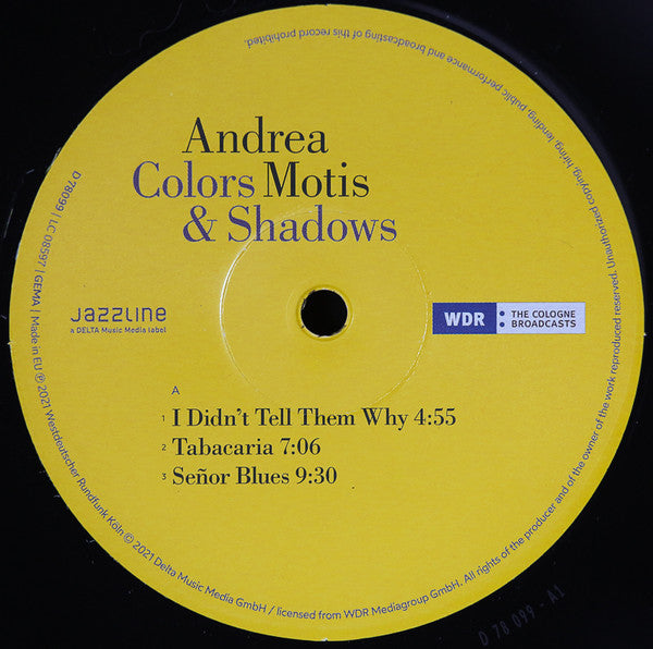 Andrea Motis, WDR Big Band Köln, Michael Philip Mossman : Colors & Shadows (2xLP, Album, 180)