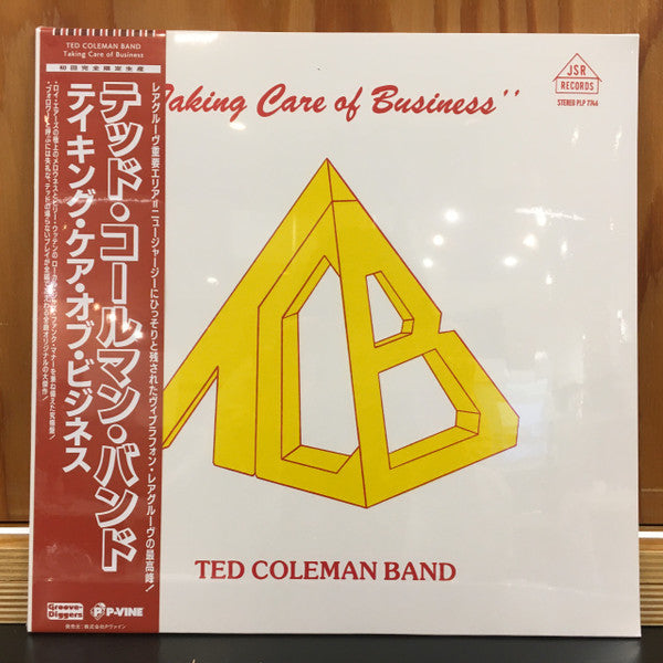 Ted Coleman Band : Taking Care Of Business (LP, Album, RE)