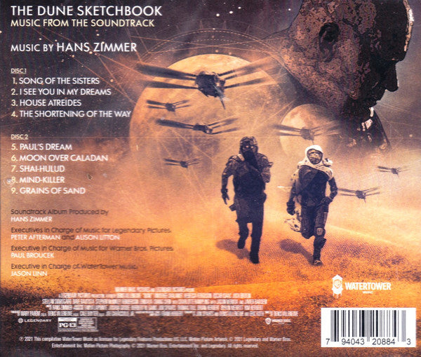 Hans Zimmer : Dune (The Dune Sketchbook) (Music From The Soundtrack) (2xCD, Album)