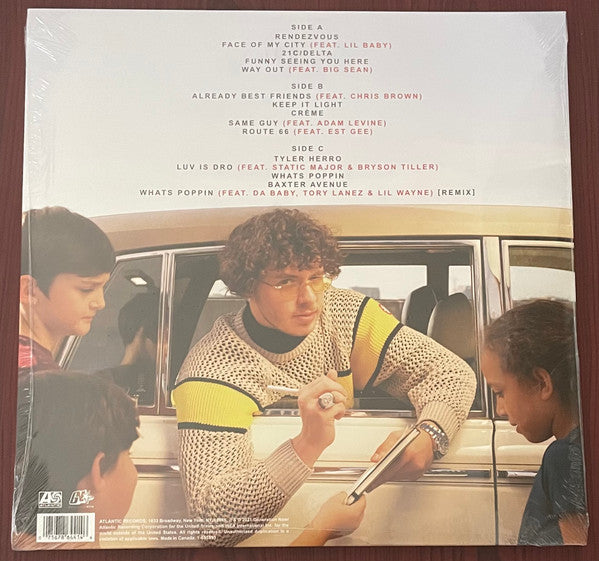 Jack Harlow (2) : Thats What They All Say (LP + LP, S/Sided, Etch + Album, Ltd, RE, Red)