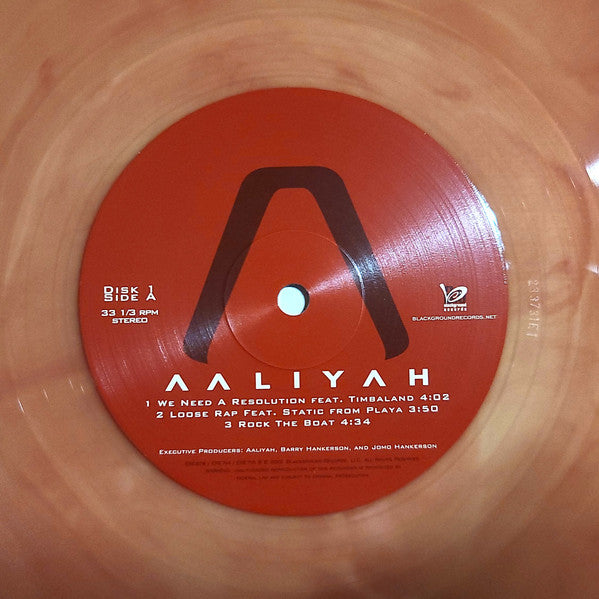 Aaliyah : Aaliyah (2xLP, Album, Club, RE, RM, Red)