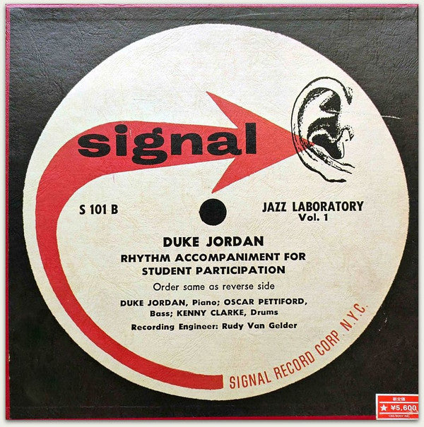 Duke Jordan, Hall Overton : Jazz Laboratory Series Vol. 1 & 2 / Signal! (3xLP, Album, Mono, RE)