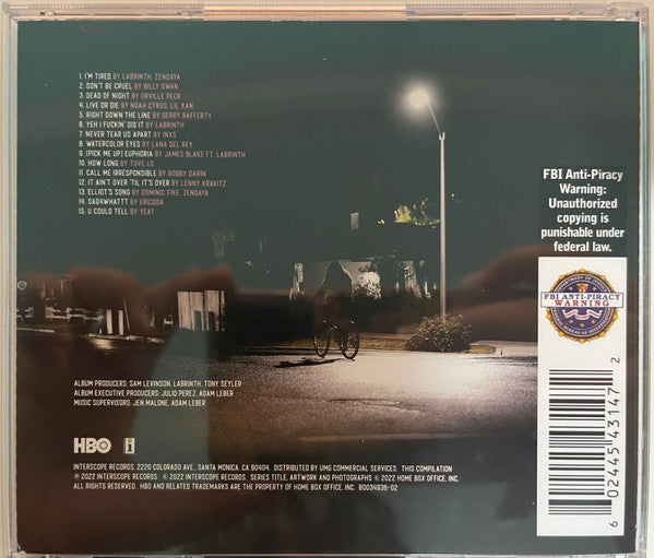 Various : Euphoria Season 2 (An HBO Original Series Soundtrack) (CD, Comp)