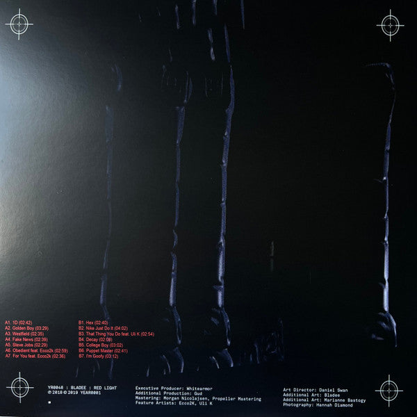 Bladee : Red Light (LP, Album, RE, Dar)