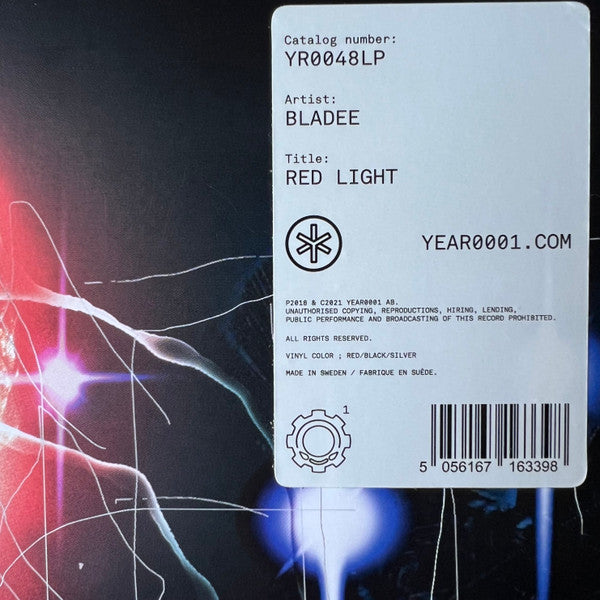 Bladee : Red Light (LP, Album, RE, Dar)