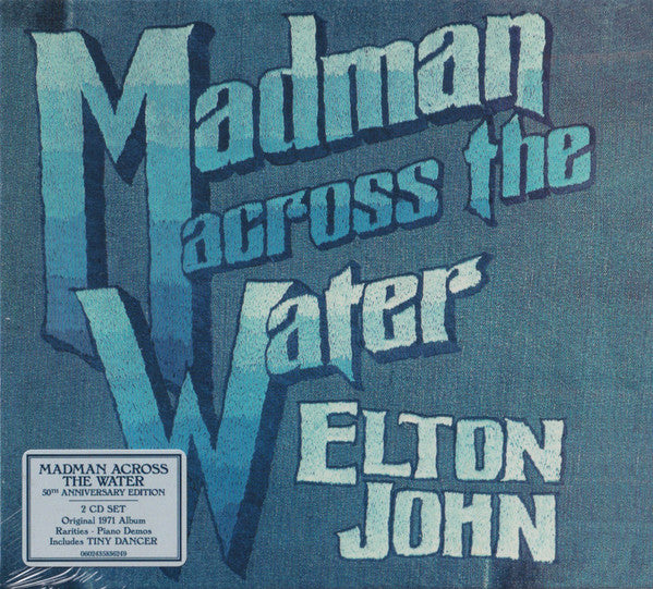 Elton John : Madman Across The Water (CD, Album, Mono, RM + CD + 50t)