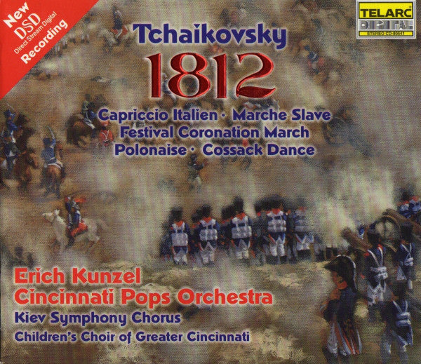 Tchaikovsky*, Erich Kunzel, Cincinnati Pops Orchestra : Tchaikovsky 1812 (CD)