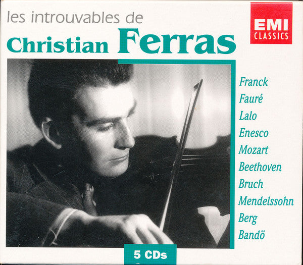 Christian Ferras : Les Introuvables (5xCD, Comp, Mono, RE, Box)