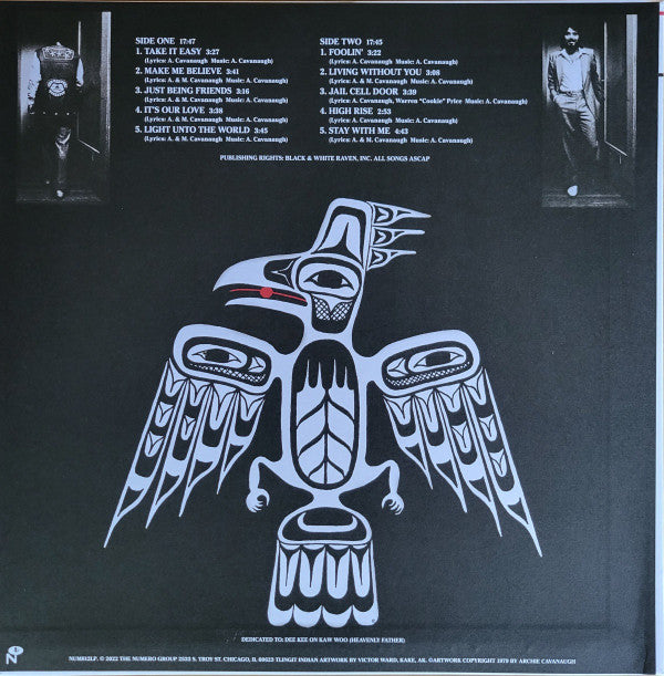 Archie James Cavanaugh : Black And White Raven (LP, Album, Club, Ltd, RE, Cle)