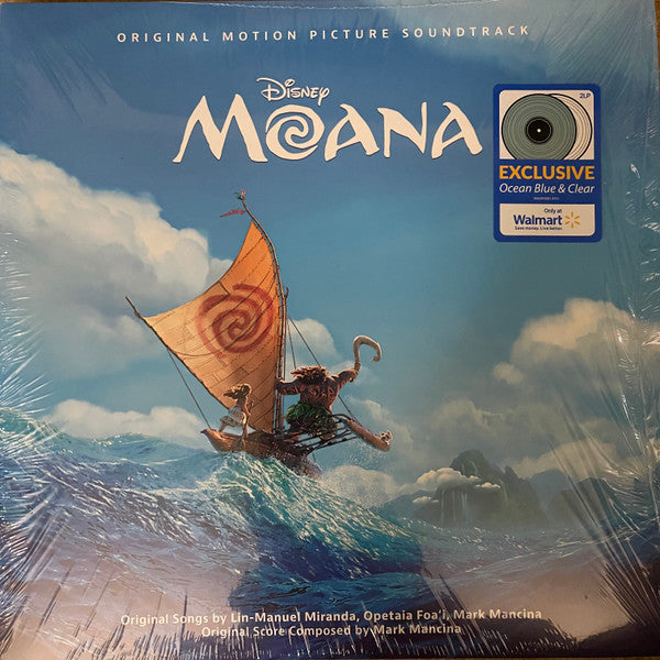 Lin-Manuel Miranda, Opetaia Foa'i and Mark Mancina : Moana (Original Motion Picture Soundtrack) (LP,  Oc + LP, Cle + Album)