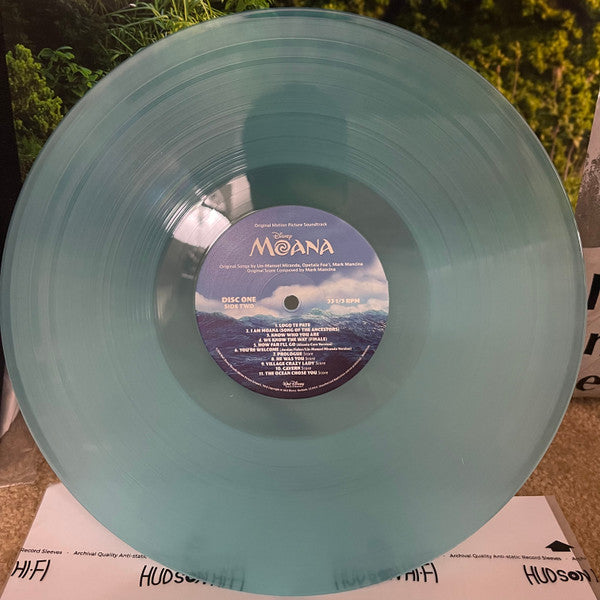 Lin-Manuel Miranda, Opetaia Foa'i and Mark Mancina : Moana (Original Motion Picture Soundtrack) (LP,  Oc + LP, Cle + Album)