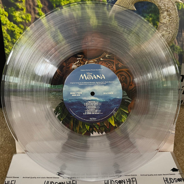 Lin-Manuel Miranda, Opetaia Foa'i and Mark Mancina : Moana (Original Motion Picture Soundtrack) (LP,  Oc + LP, Cle + Album)