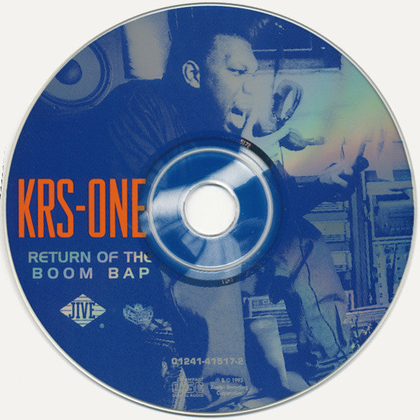 KRS-One : Return Of The Boom Bap (CD, Album)