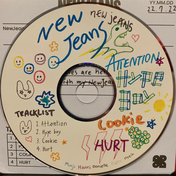 NewJeans : New Jeans (CD, EP, Ltd, Whi)