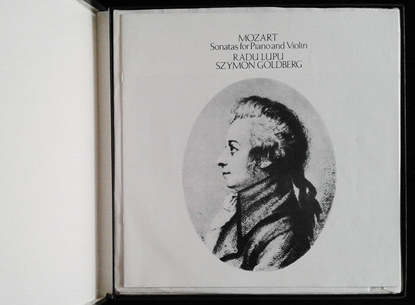 Mozart*, Radu Lupu, Szymon Goldberg : Sonatas For Piano And Violin (6xLP + Box)