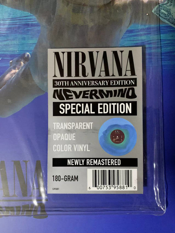 Nirvana : Nevermind 30th Anniversary Edition (LP, Album, Ltd, RE, "Sw)