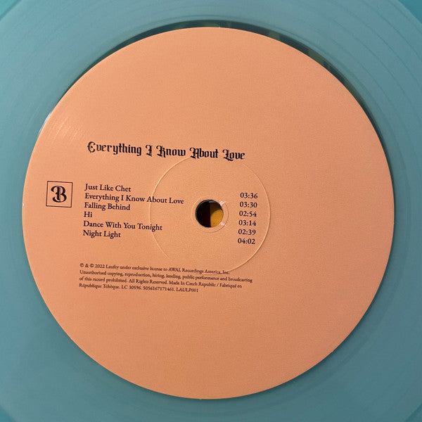 Laufey (2) : Everything I Know About Love (LP, Album, Blu)