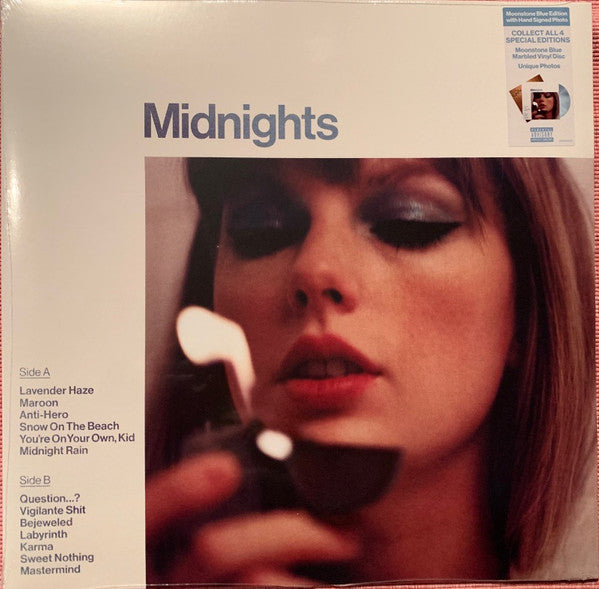 Taylor Swift : Midnights (LP, Album, S/Edition, Blu)