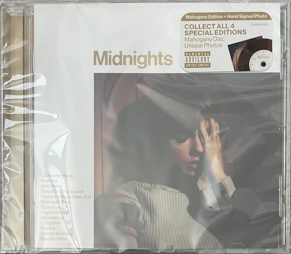 Taylor Swift : Midnights (CD, Album, S/Edition, Mah)