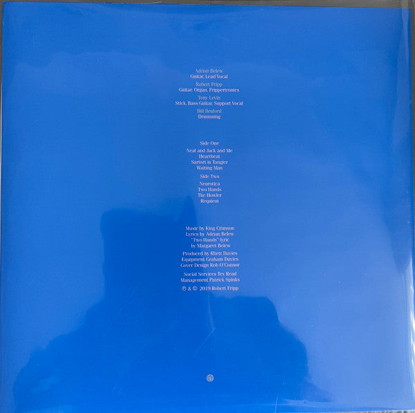 King Crimson : Beat (LP, Album, RE, RM, 200)