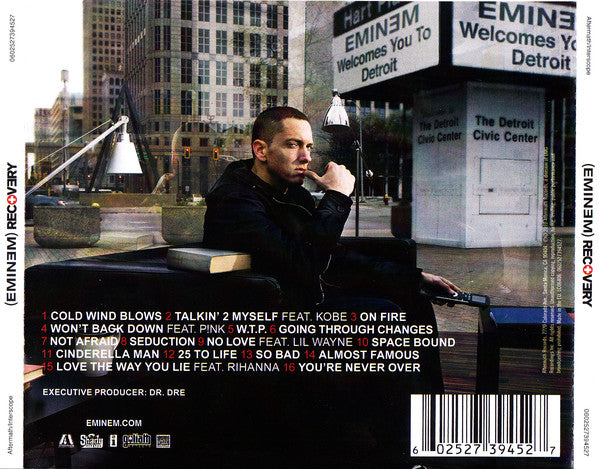 Eminem : Recovery (CD, Album)