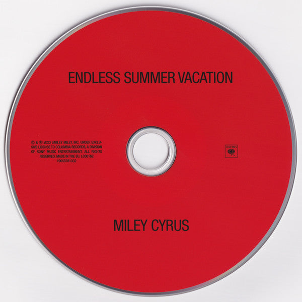 Miley Cyrus : Endless Summer Vacation (CD, Album)