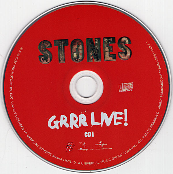 The Rolling Stones : Grrr Live! (2xCD, M/Print)