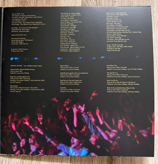 Florence + The Machine* : Dance Fever Live At Madison Square Garden  (2xLP, Album)