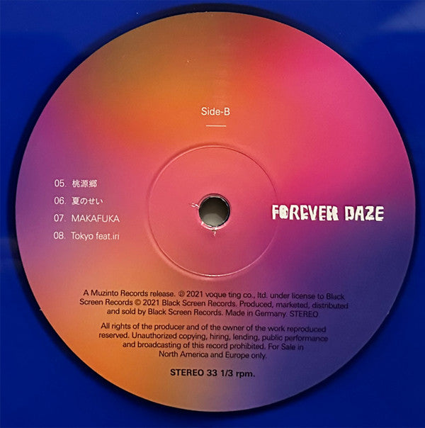 Radwimps : Forever Daze (2xLP, Album, S/Edition, Blu)