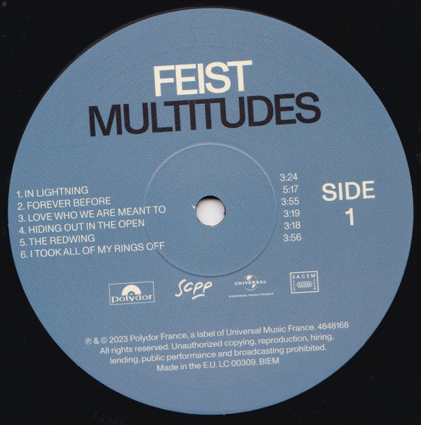 Feist : Multitudes (LP, Album)