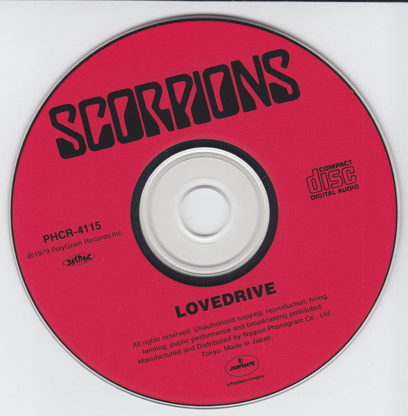 Scorpions : Lovedrive (CD, Album, RE)