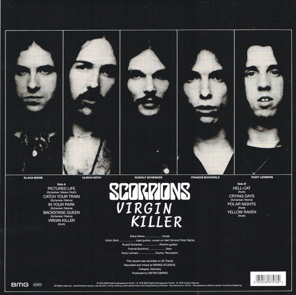 Scorpions : Virgin Killer (LP, Album, RE, RM, S/Edition, Blu)