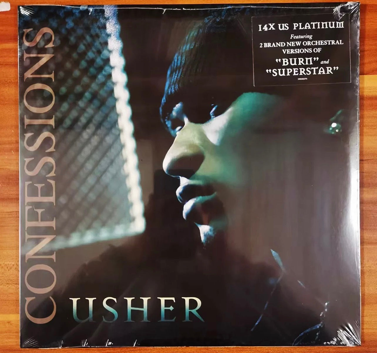 Usher Confessions 20th Anniversary 2LP 亞瑟小子《Confessions》20週年紀念雙黑膠唱片