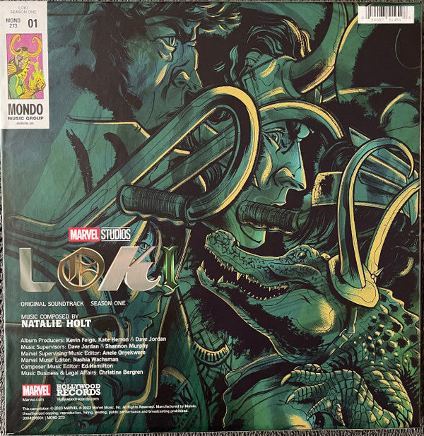 Natalie Holt : Loki: Season One (Original Soundtrack) (Box, Album, Ltd, Sli + LP, Gre + LP, Yel + LP, Ora)