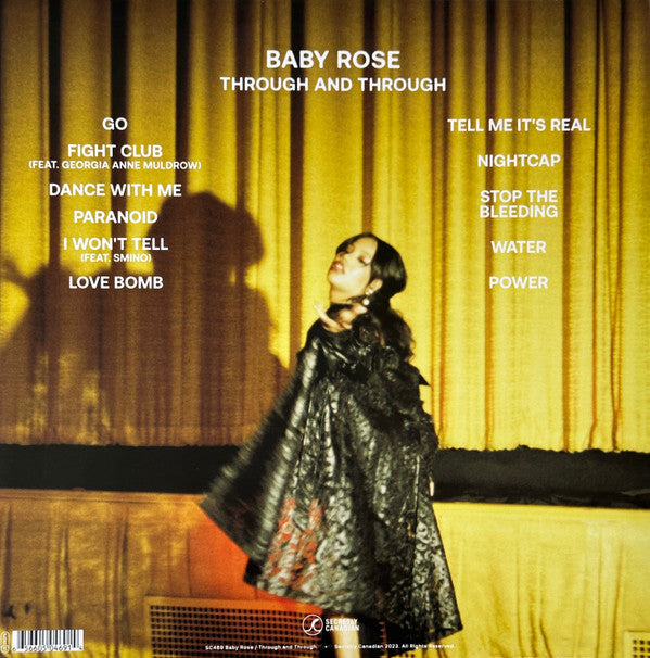 Baby Rose (2) : Through And Through (LP, Album, Ltd, Gol)