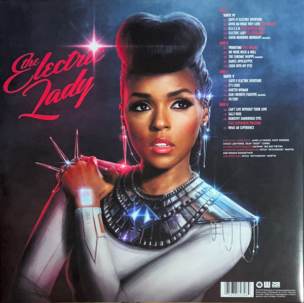 Janelle Monáe : The Electric Lady (2xLP, Album, RE, Cle)