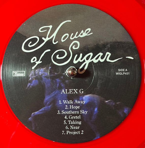 Alex G (2) : House of Sugar (LP, Album, Ltd, RE, Rub)