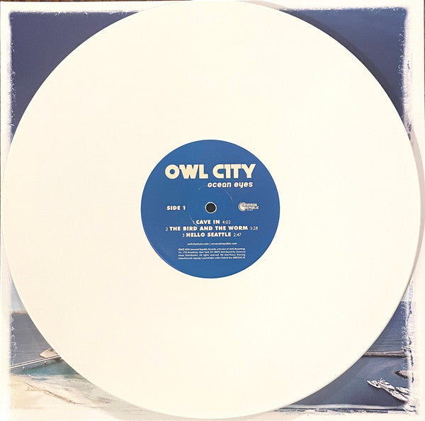 Owl City : Ocean Eyes (2xLP, Album, RE, RP, Whi)