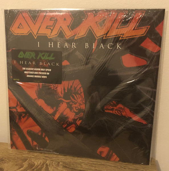 Overkill : I Hear Black (LP, Album, RE, Ora)