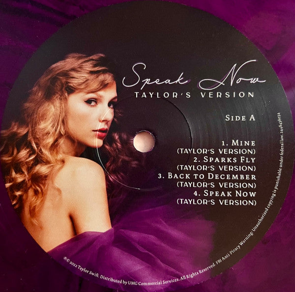 Taylor Swift : Speak Now (Taylor's Version) (3xLP, Album, MP, Orc)