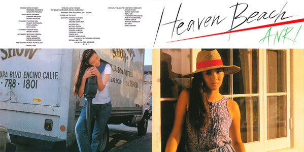 Anri (2) : Heaven Beach = ヘブン・ビーチ (LP, Album, Ltd, RE, Tra)