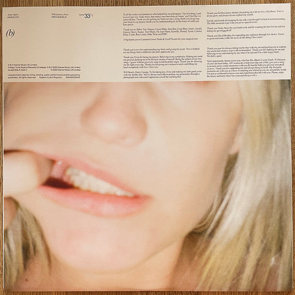 Anne-Marie : Unhealthy (LP, Album, Cle)