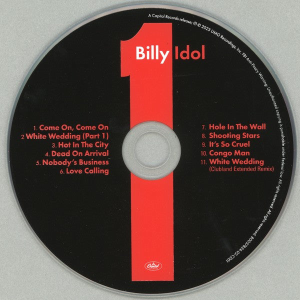 Billy Idol : Billy Idol (CD, Album, RE + CD + Dlx)