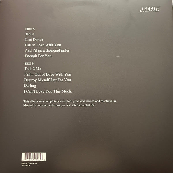 Montell Fish : Jamie (LP, Album, Ltd, Cre)