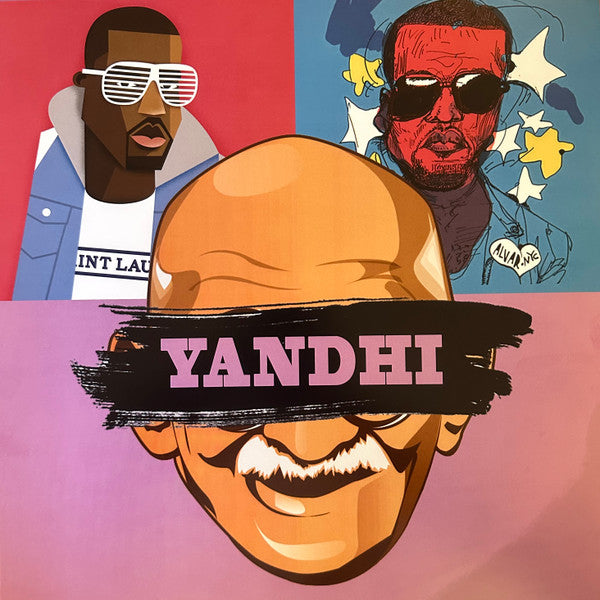 Kanye West : Yandhi (LP, Album, Ltd, Unofficial, Pin)