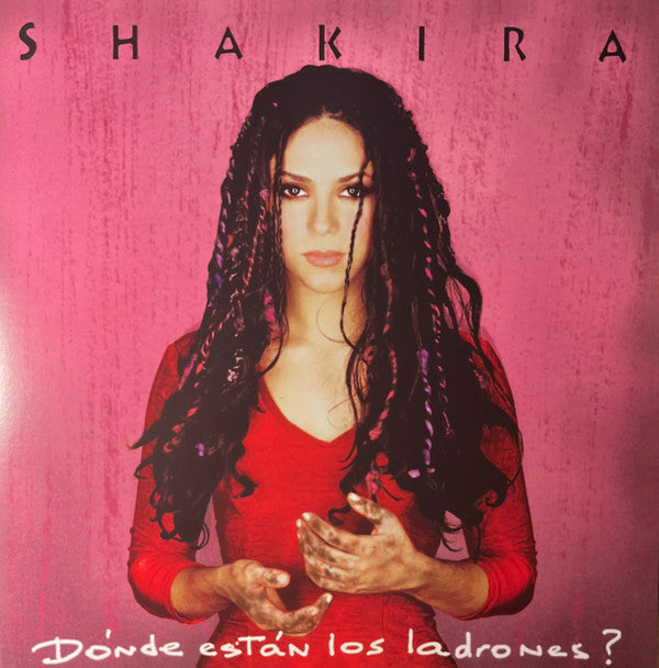 Shakira : Dónde Están Los Ladrones? (LP, Album, RE, Red)