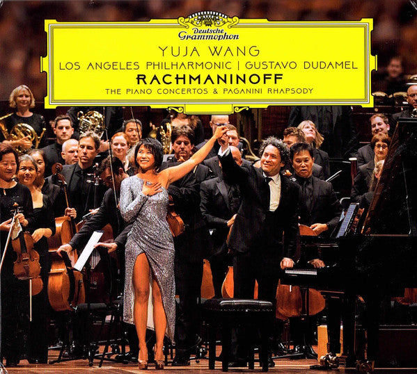 Yuja Wang, Los Angeles Philharmonic Orchestra, Gustavo Dudamel, Sergei Vasilyevich Rachmaninoff : The Piano Concertos & Paganini Rhapsody (2xCD, Album)