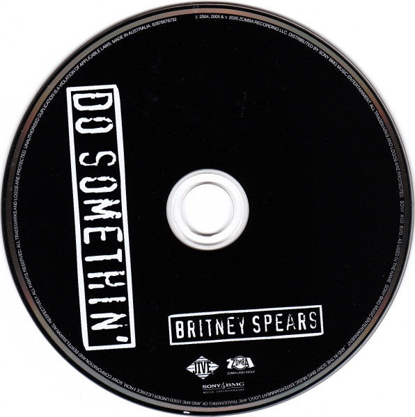 Britney Spears : Do Somethin' (CD, Single)