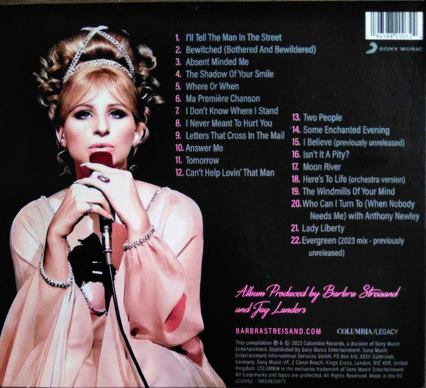 Barbra Streisand : Evergreens (Celebrating Six Decades on Columbia Records) (CD, Comp)